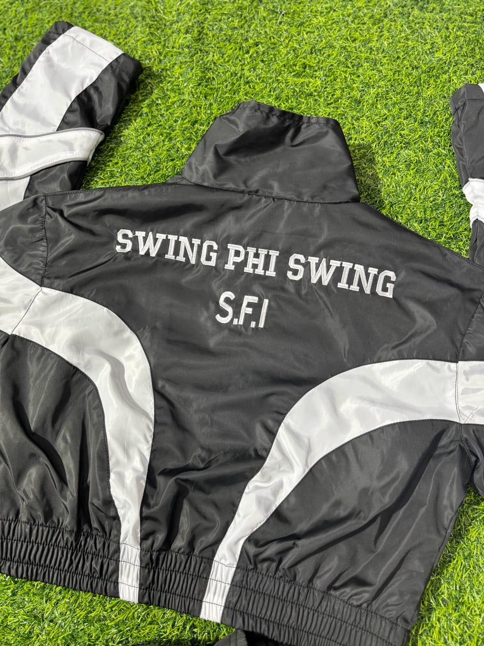 Swing Track suit Cropped Srungee Bottom